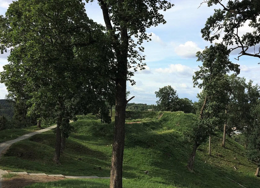 Site of Rokantiškės Castle, Lithuania